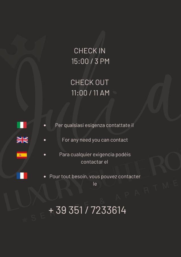 Julia Luxury Suite Roma Eksteriør bilde